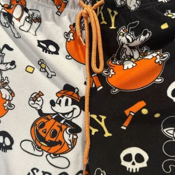 Disney’s Ladies Mickey/Minnie Halloween Sleep Jogger.Halloween Pajama Pants - - Picture 9 of 9